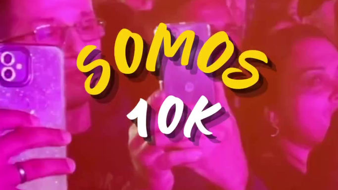 10k seguidores (Roteiro + Captação + Edição)